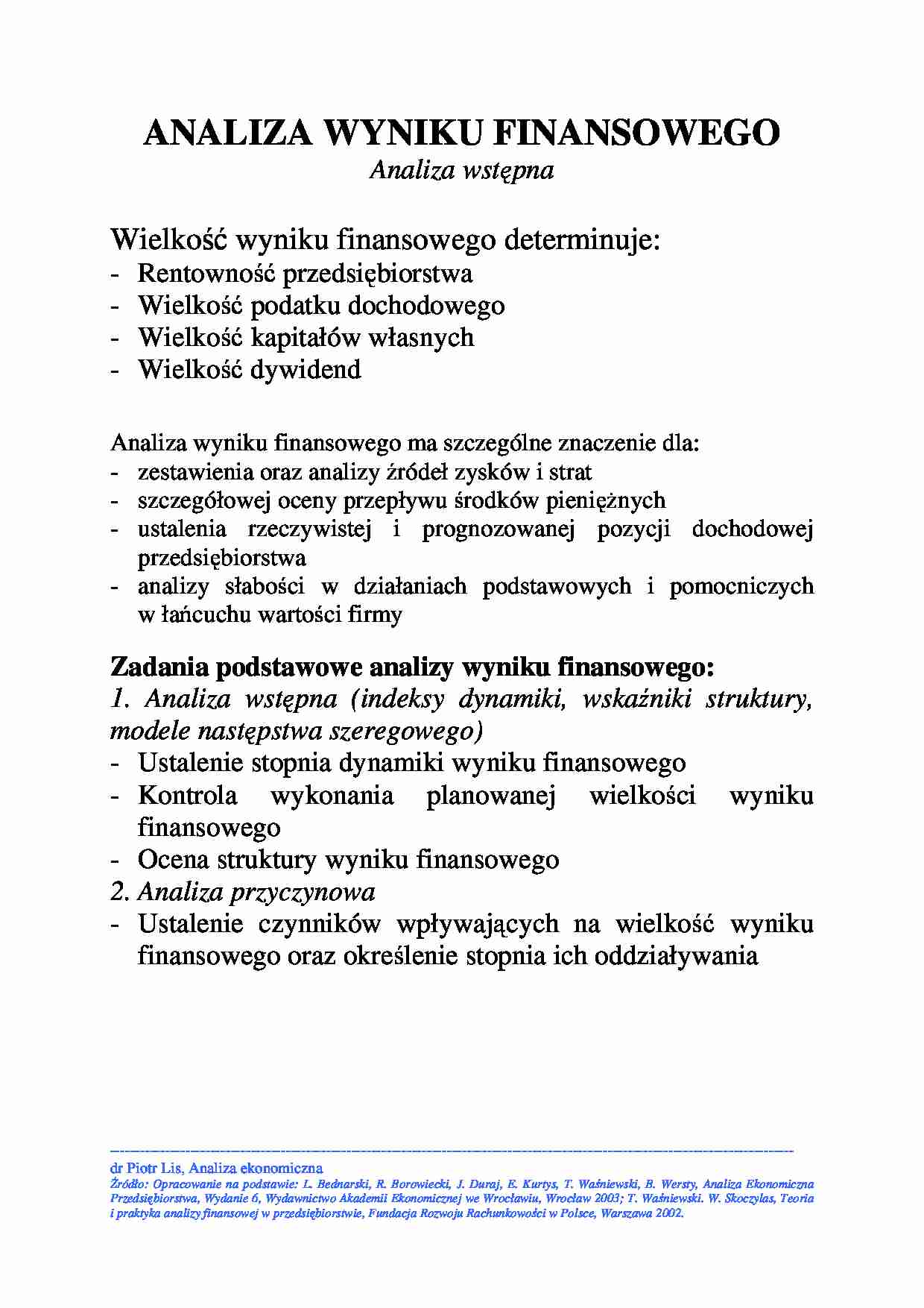 Modele następstwa czasowego- opracowanie - strona 1