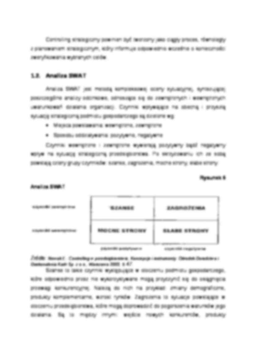 Controlling strategiczny- opracowanie - strona 2