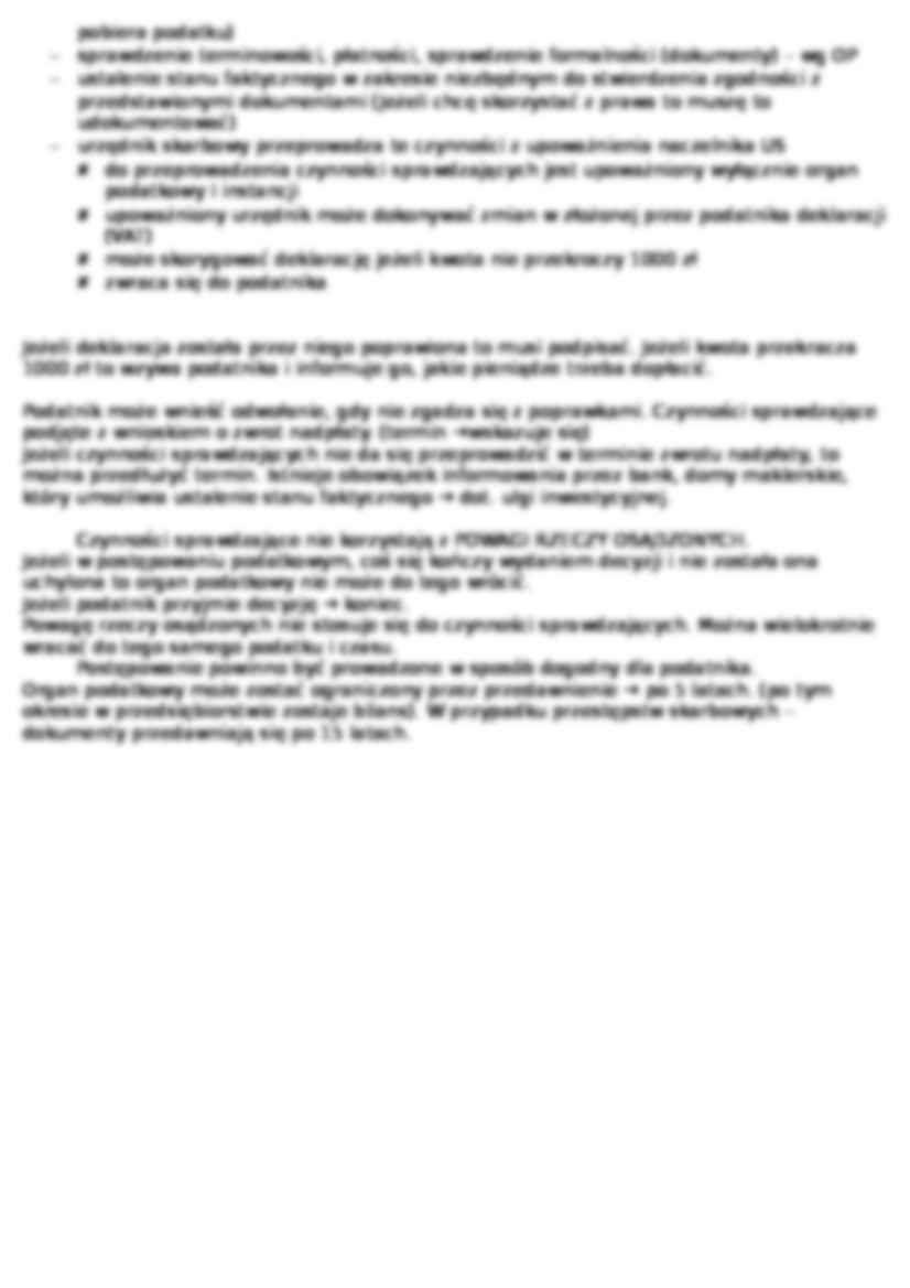 Ordynacja podatkowa i ustawa o kontroli podatkowej - terminy (wykład) - strona 2