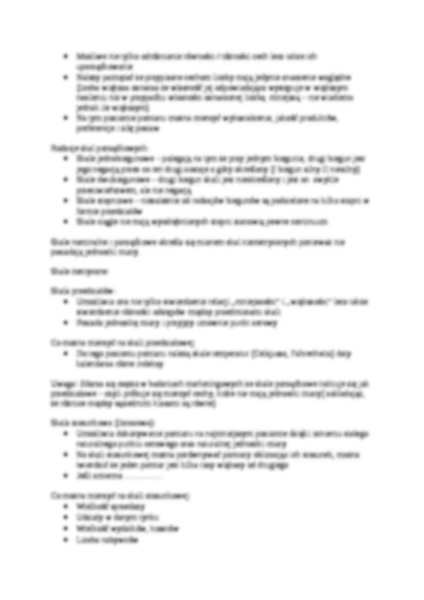Pomiar w badaniach marketingowych - strona 2