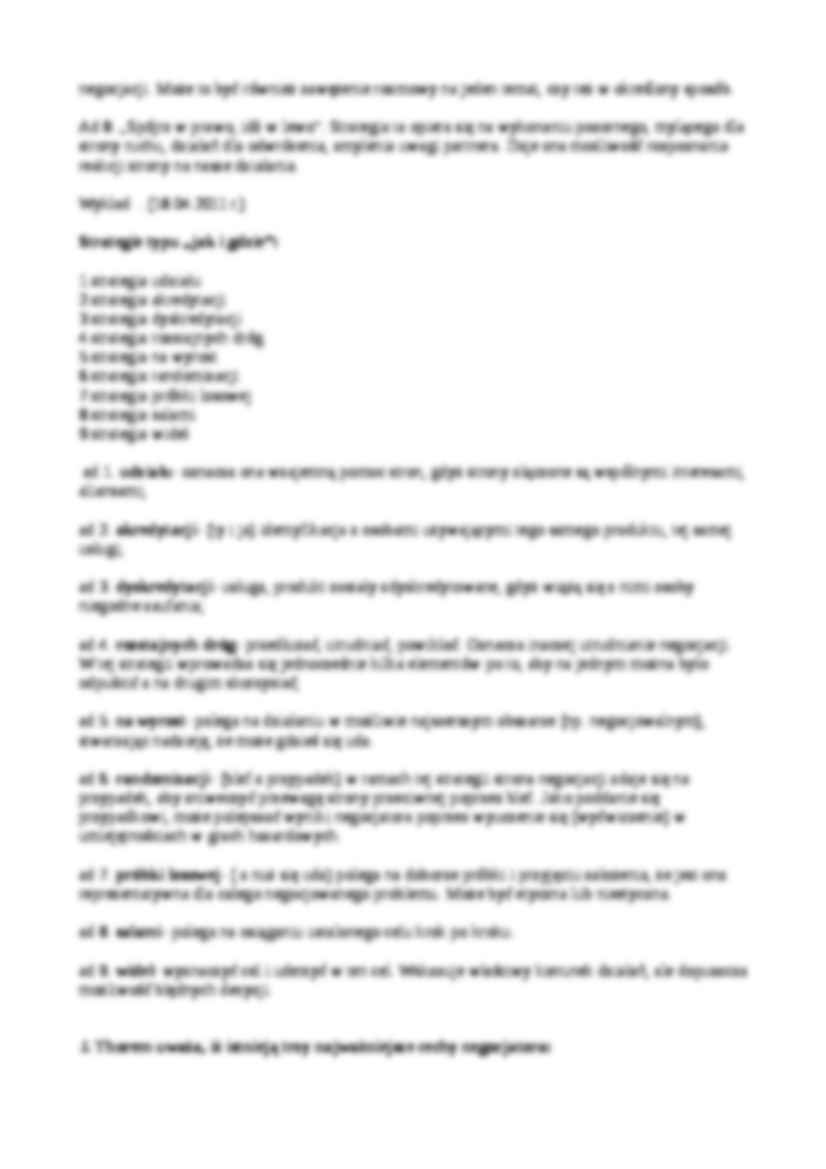 Strategie negocjacyjne - wykład - strona 2