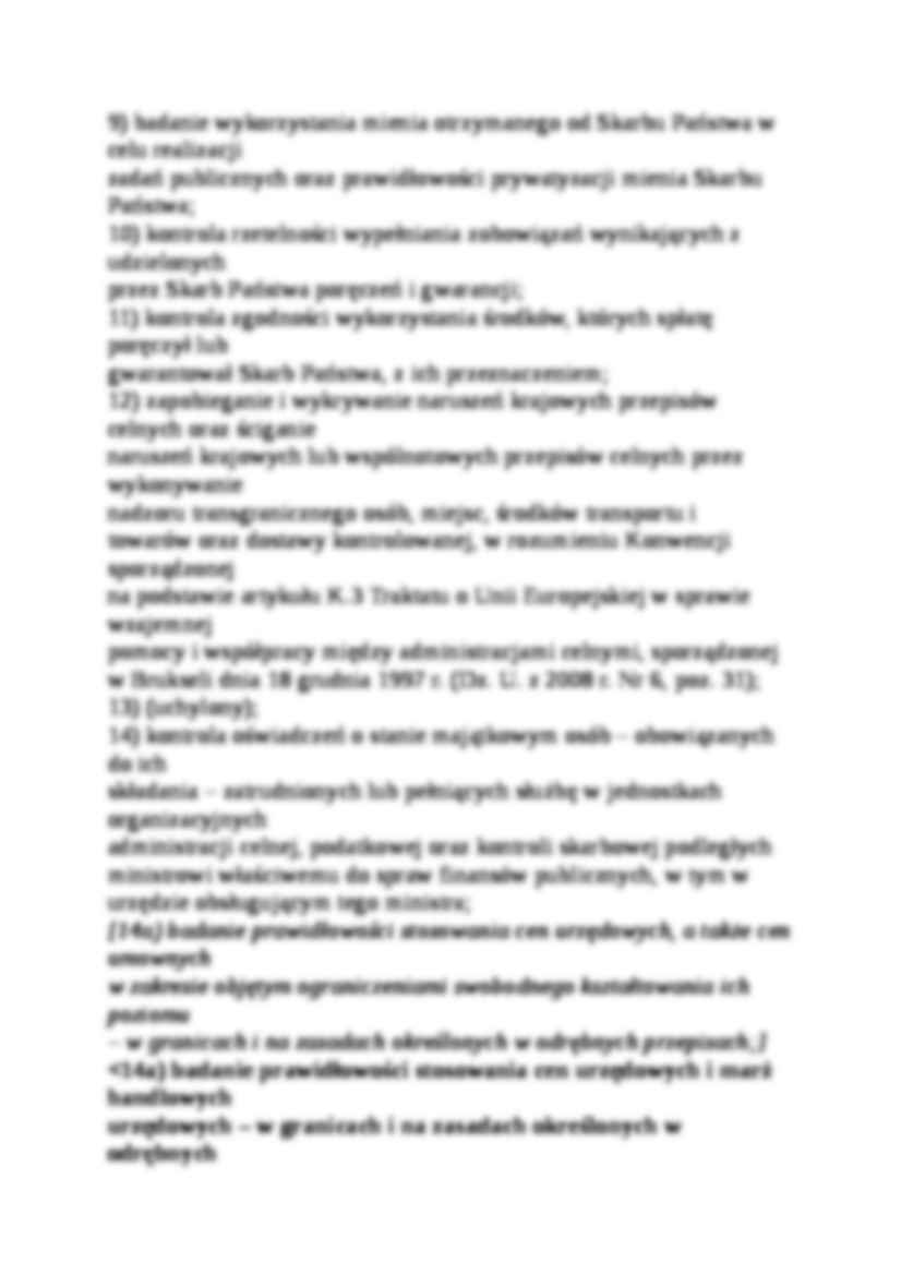 Kontrola skarbowa - organy - strona 2