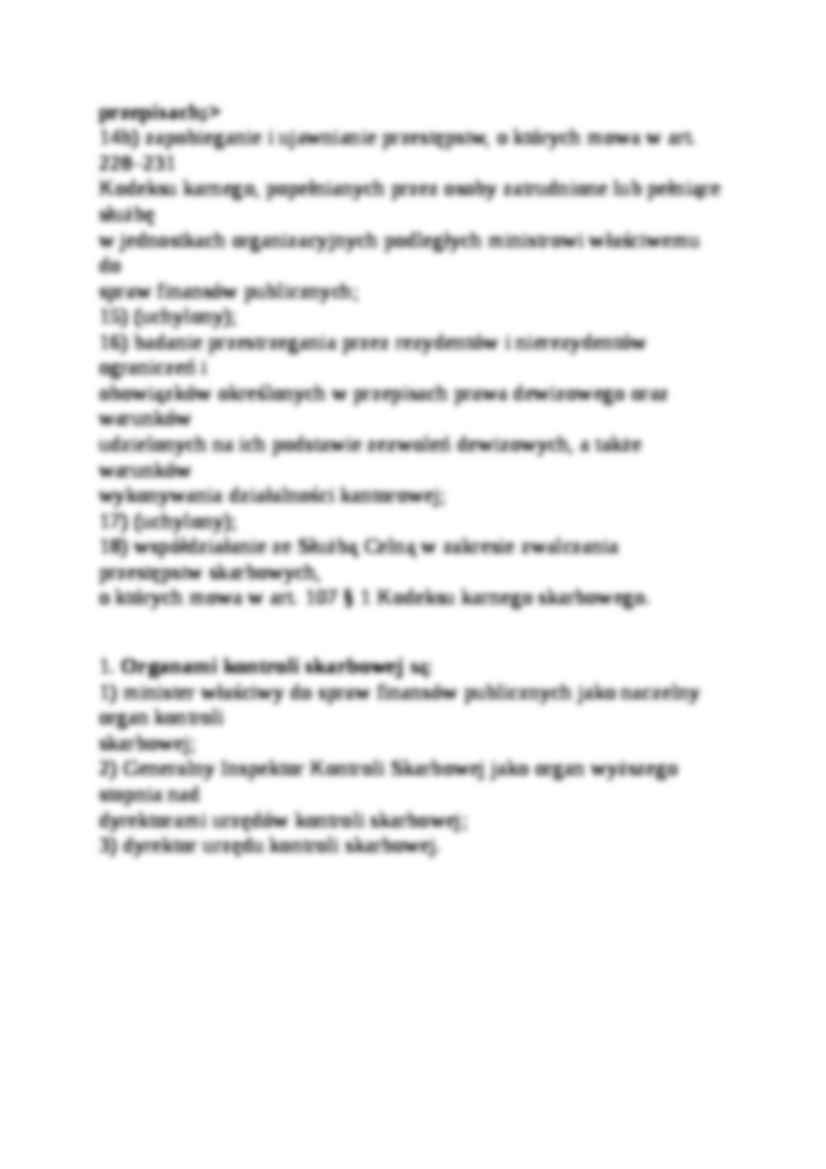 Kontrola skarbowa - organy - strona 3