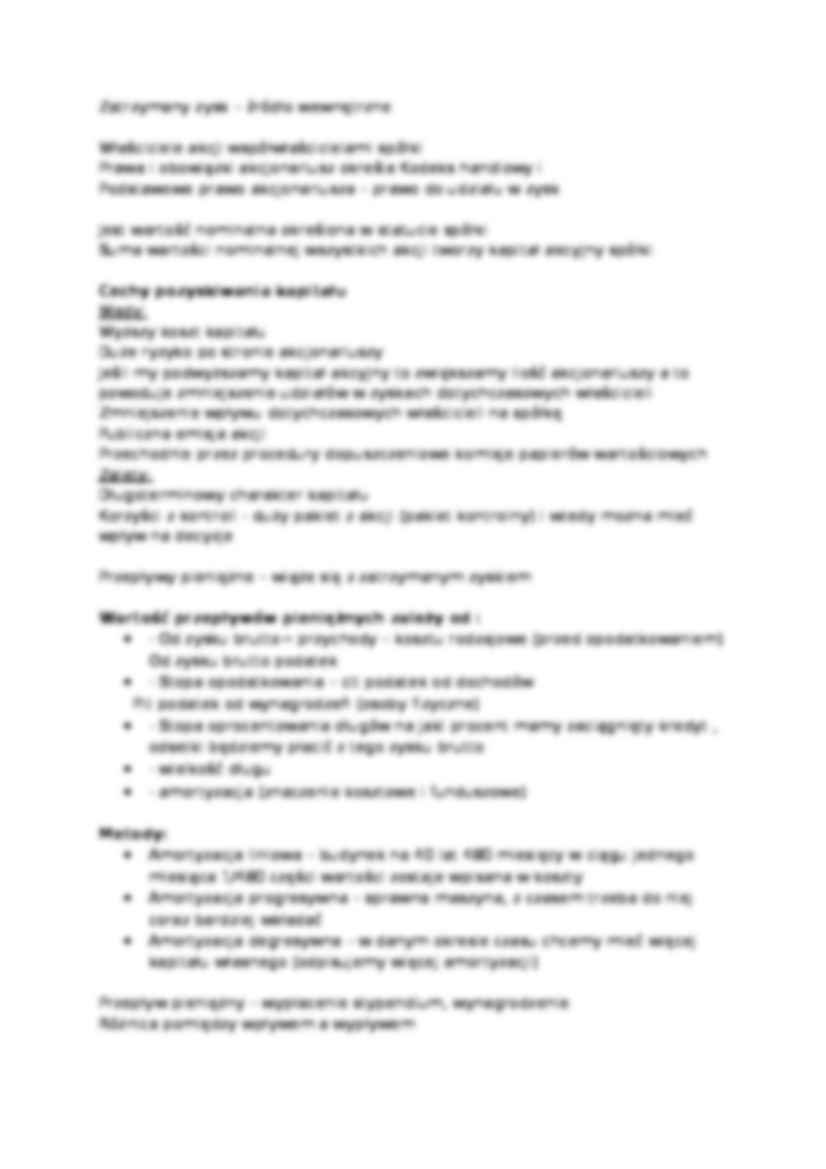 Źródła kapitałów firmy - strona 2