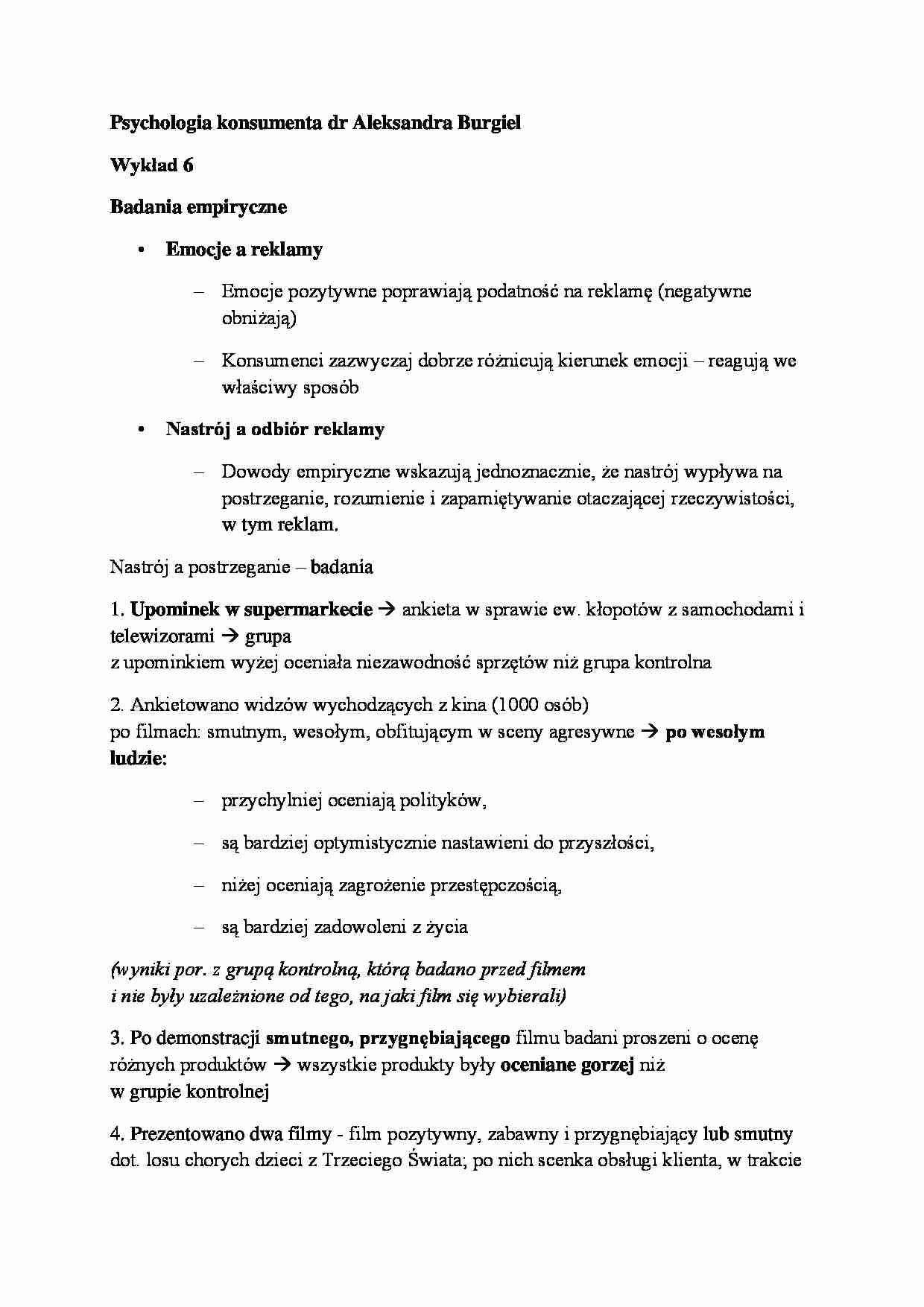 Badania empiryczne - wykład - strona 1