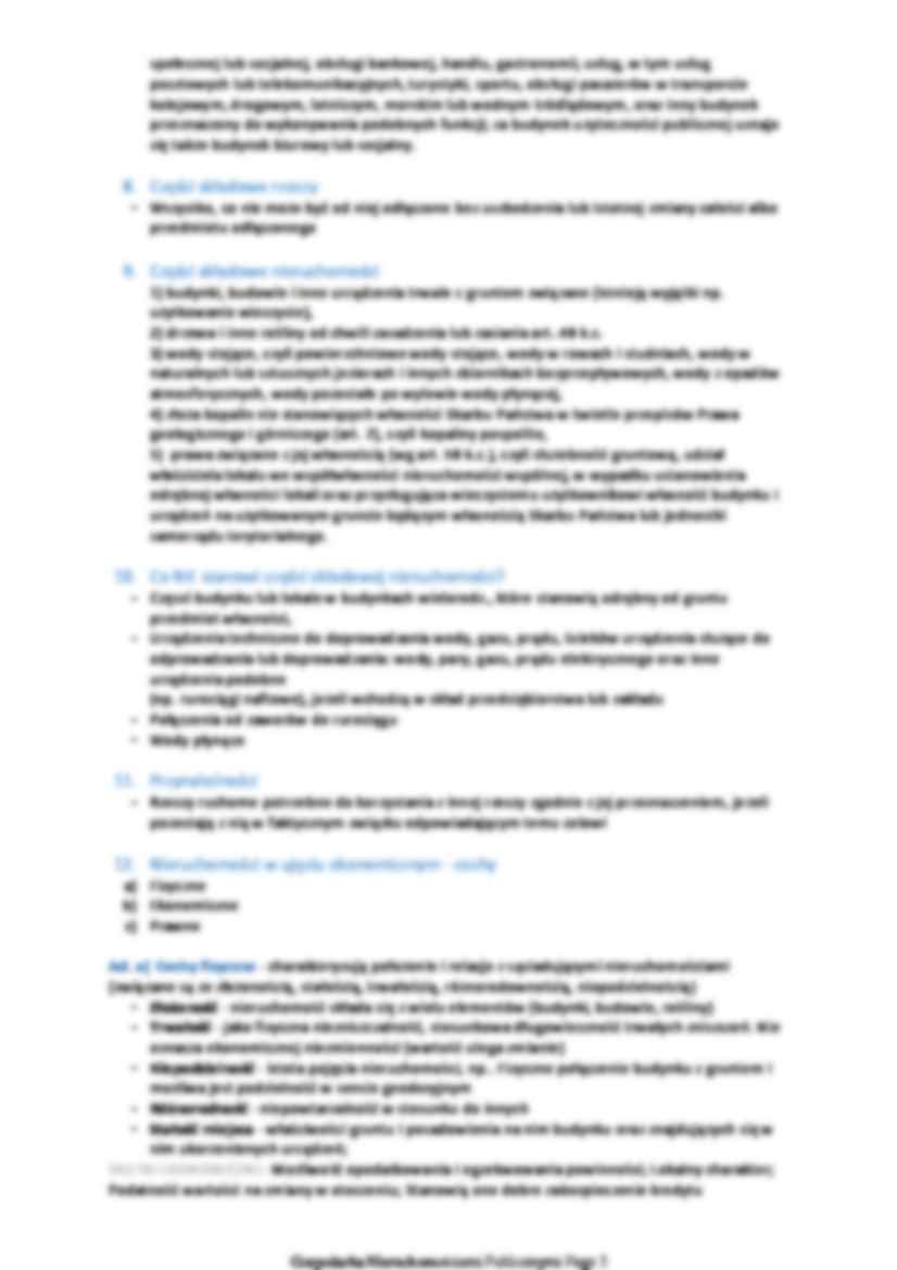 Definicja nieruchomości - wykład - strona 2