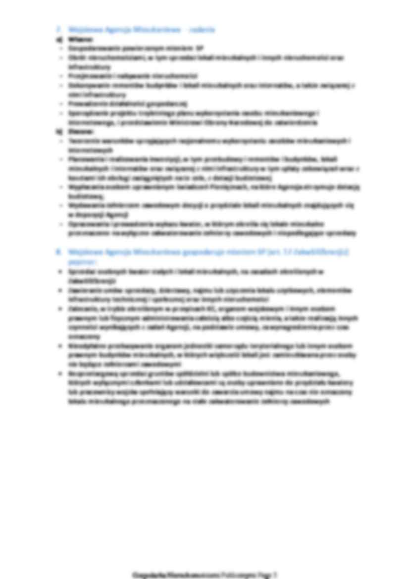 Zasób mienia wojskowego - wykład - strona 2