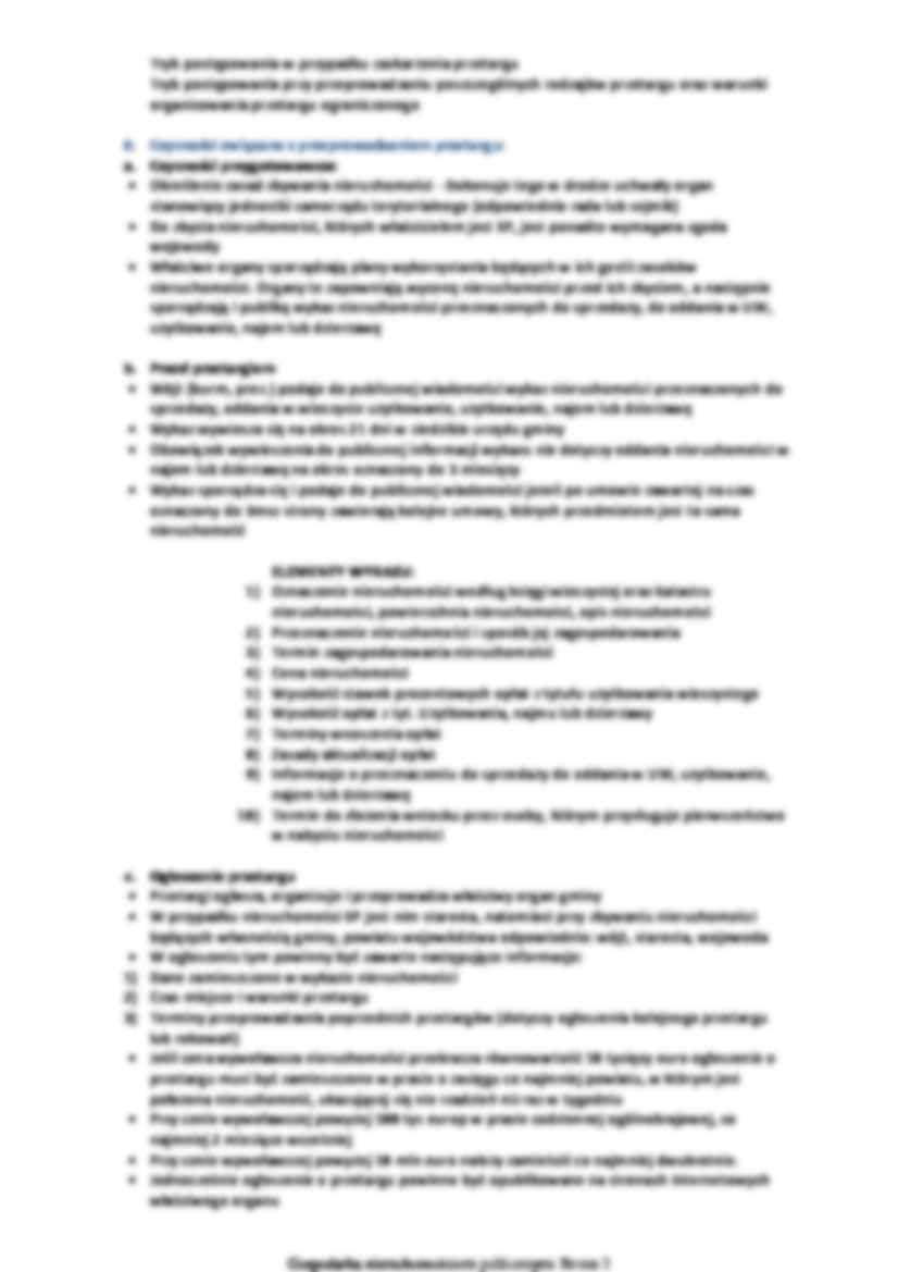 Obrót nieruchomościami - wykład - strona 2