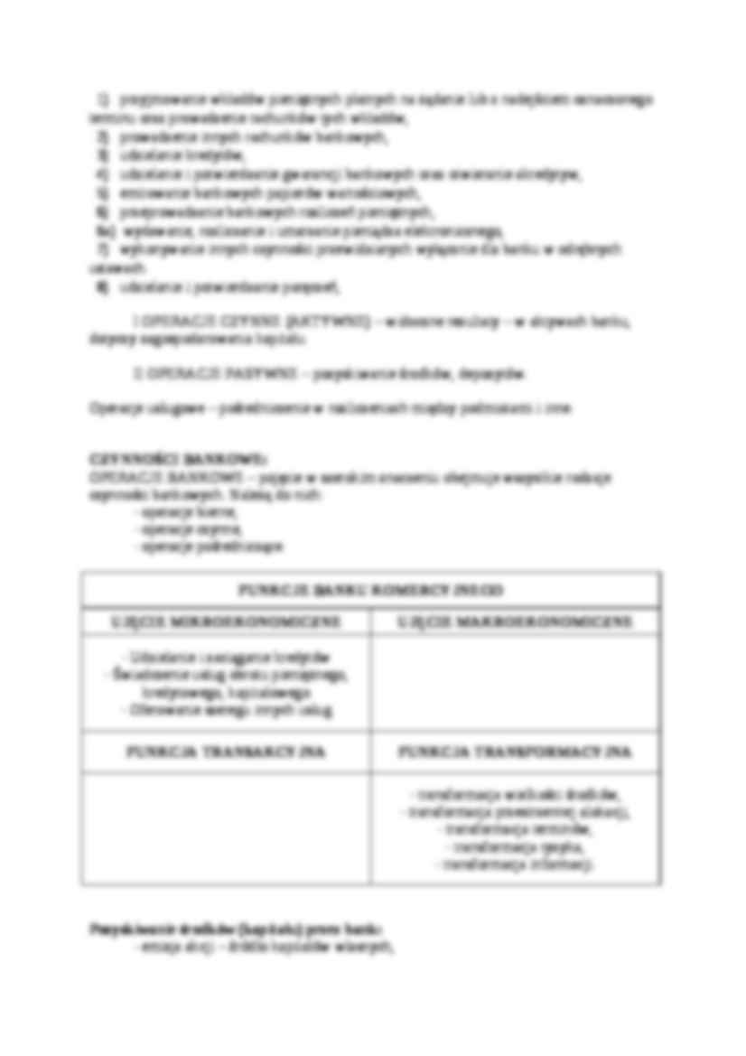 Reforma bankowości w Polsce - wykład - strona 3