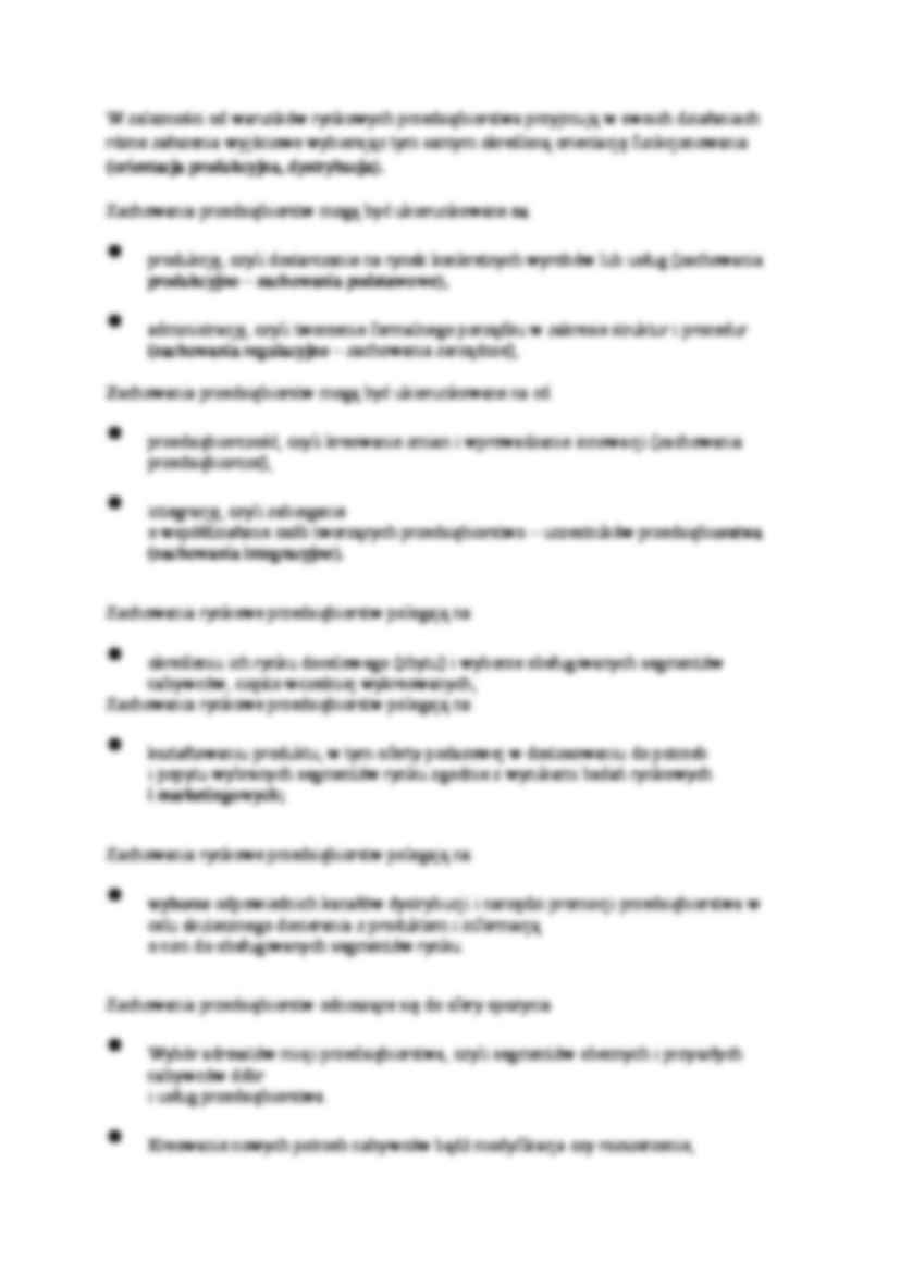 Zachowania przedsiębiorstw - wykład - strona 2