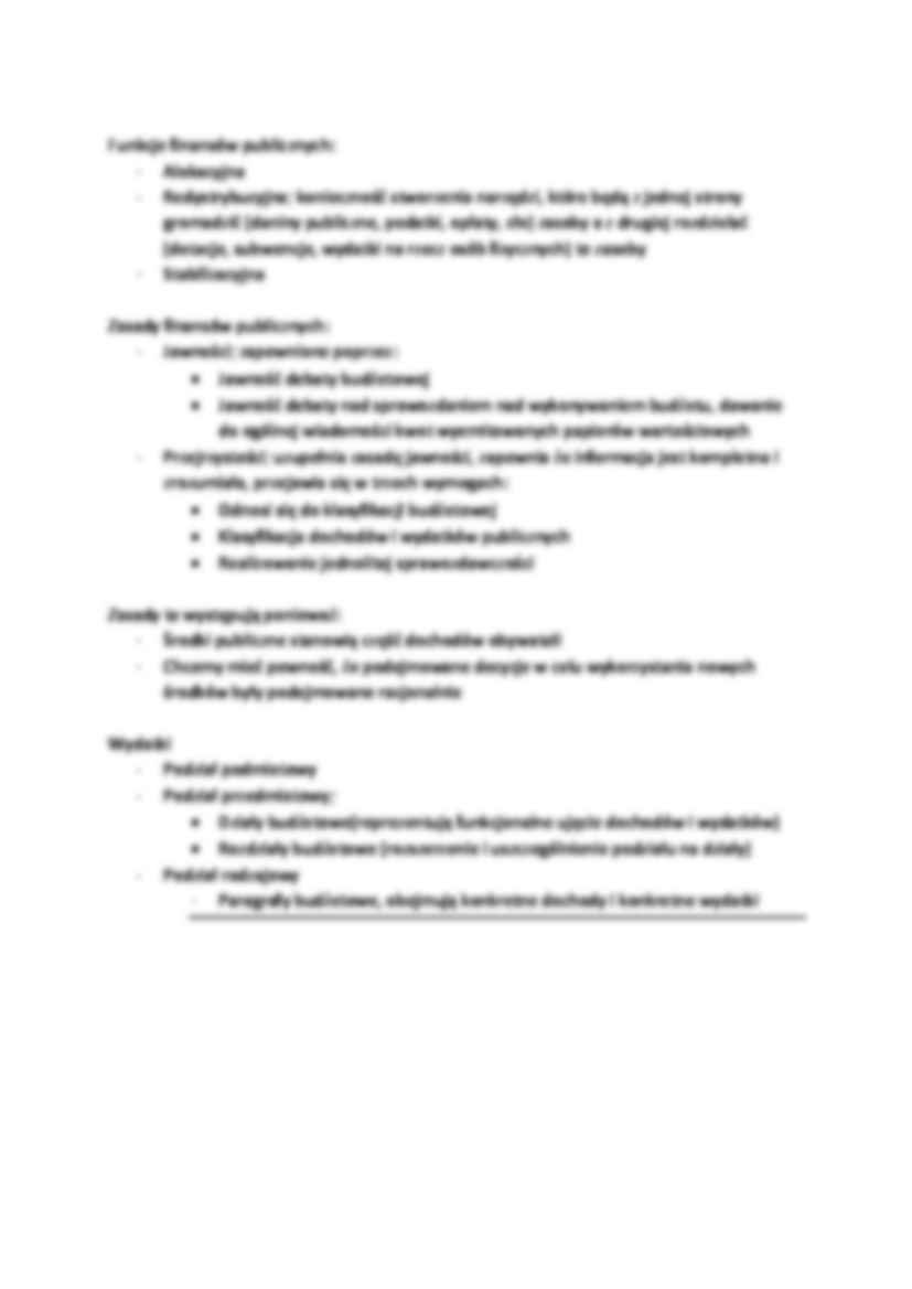 Wykład -  System finansów publicznych - strona 2