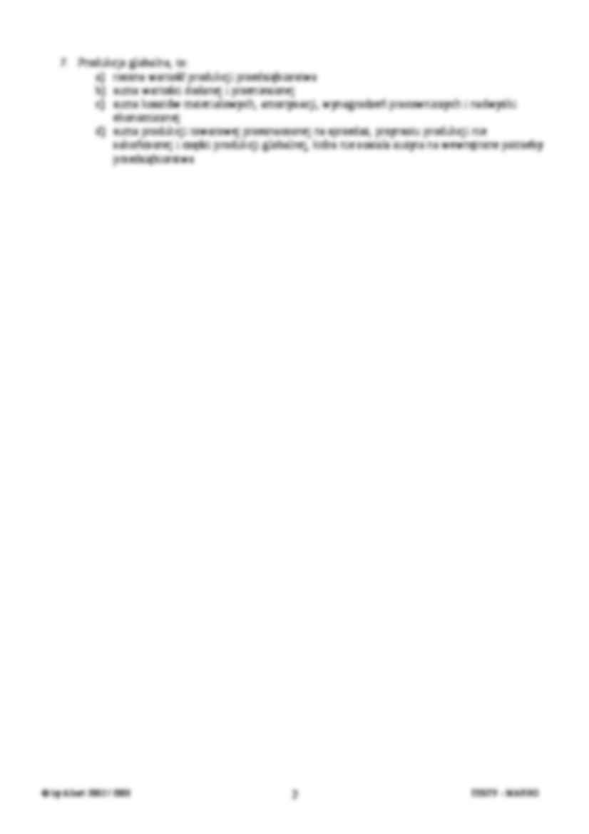 Test z makroekonomii - strona 2