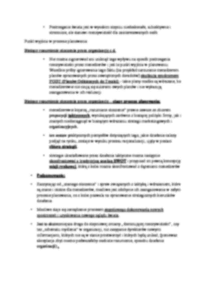 Wykład - Wymiar behawioralny planowania - strona 3