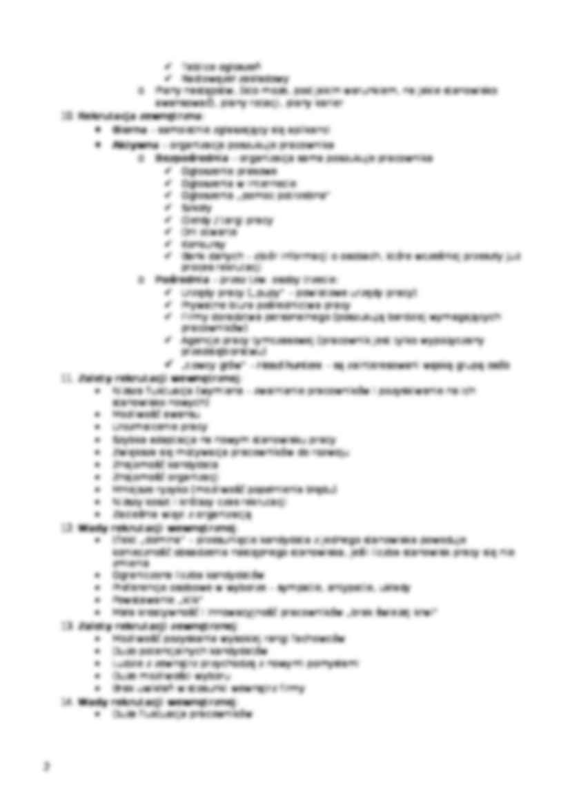 Wykład - Dobór pracowników. - strona 2