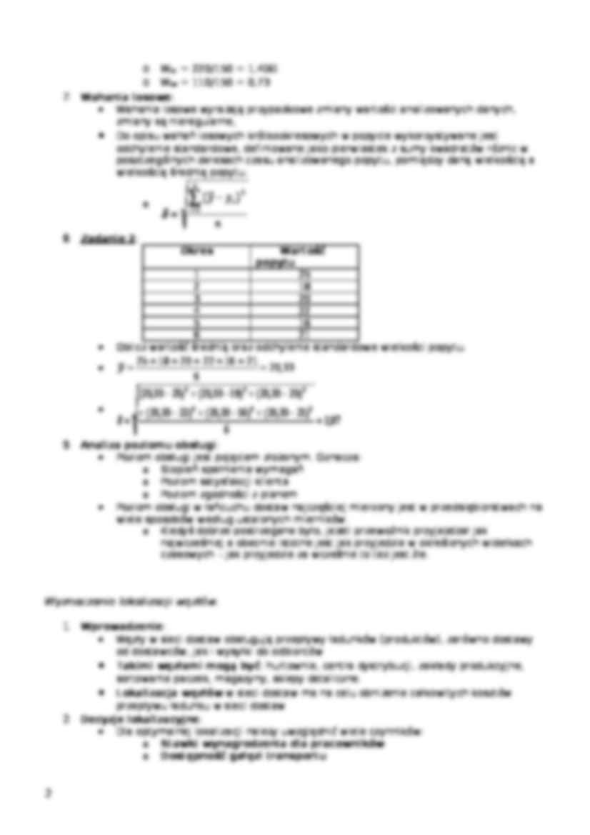 Ćwiczenia - Analiza łańcucha dostaw w procesie podejmowania decyzji - wskaźnik sezonowości  - strona 2