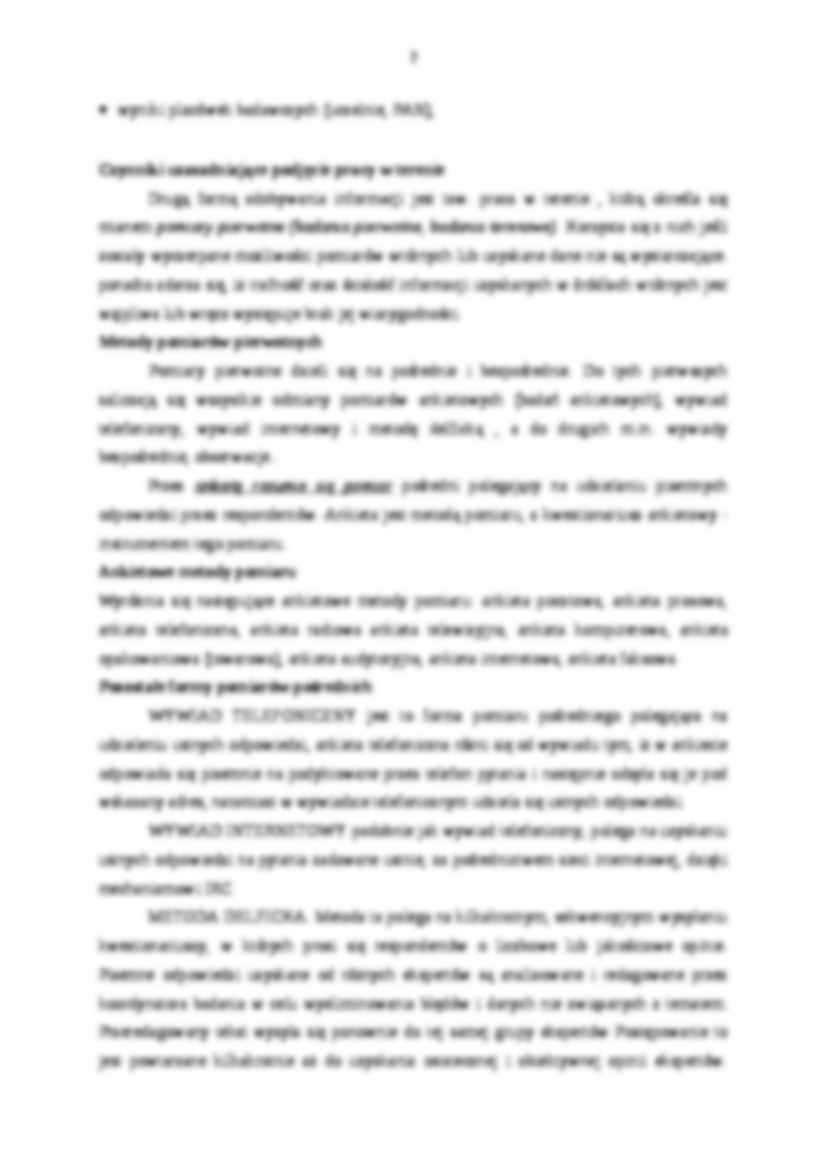 Konspekt - Pomiary pierwotne i wtórne - strona 2