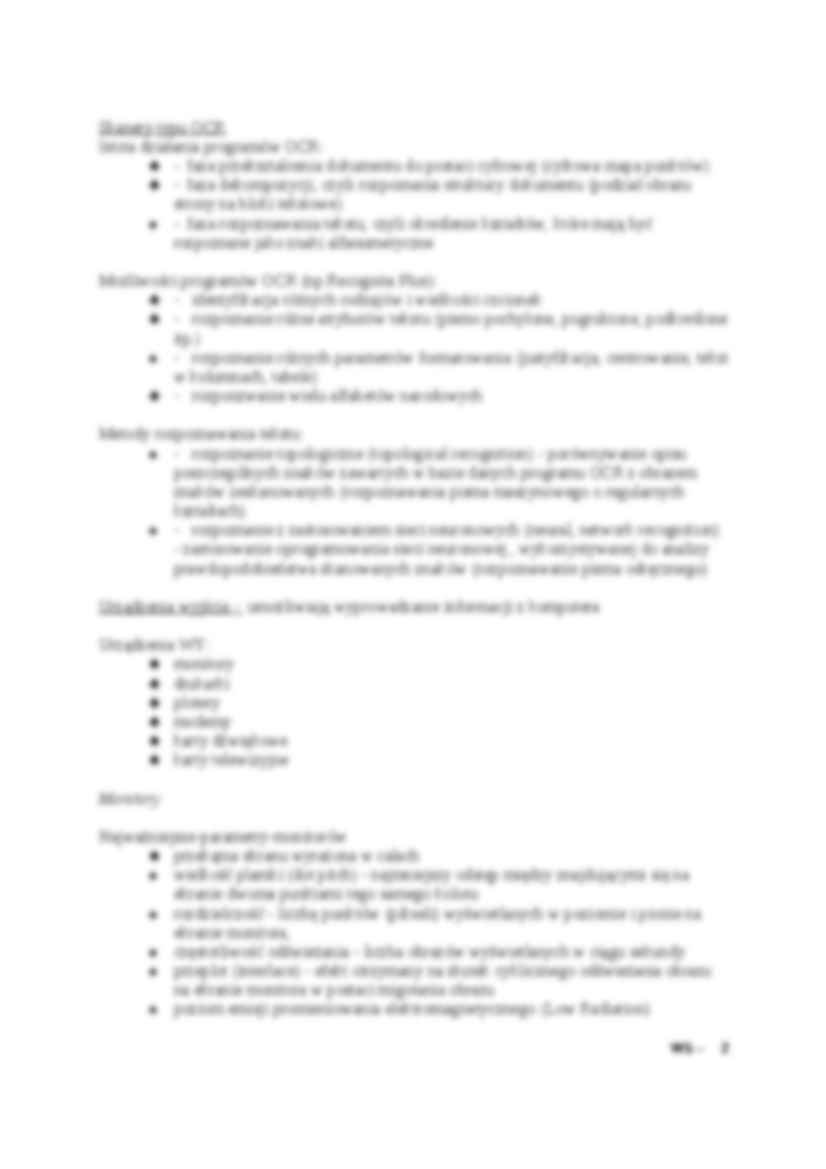 Wykład - Urządzenia wejścia - strona 2