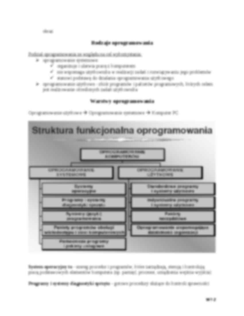 Wykład - Oprogramowanie a program - strona 2