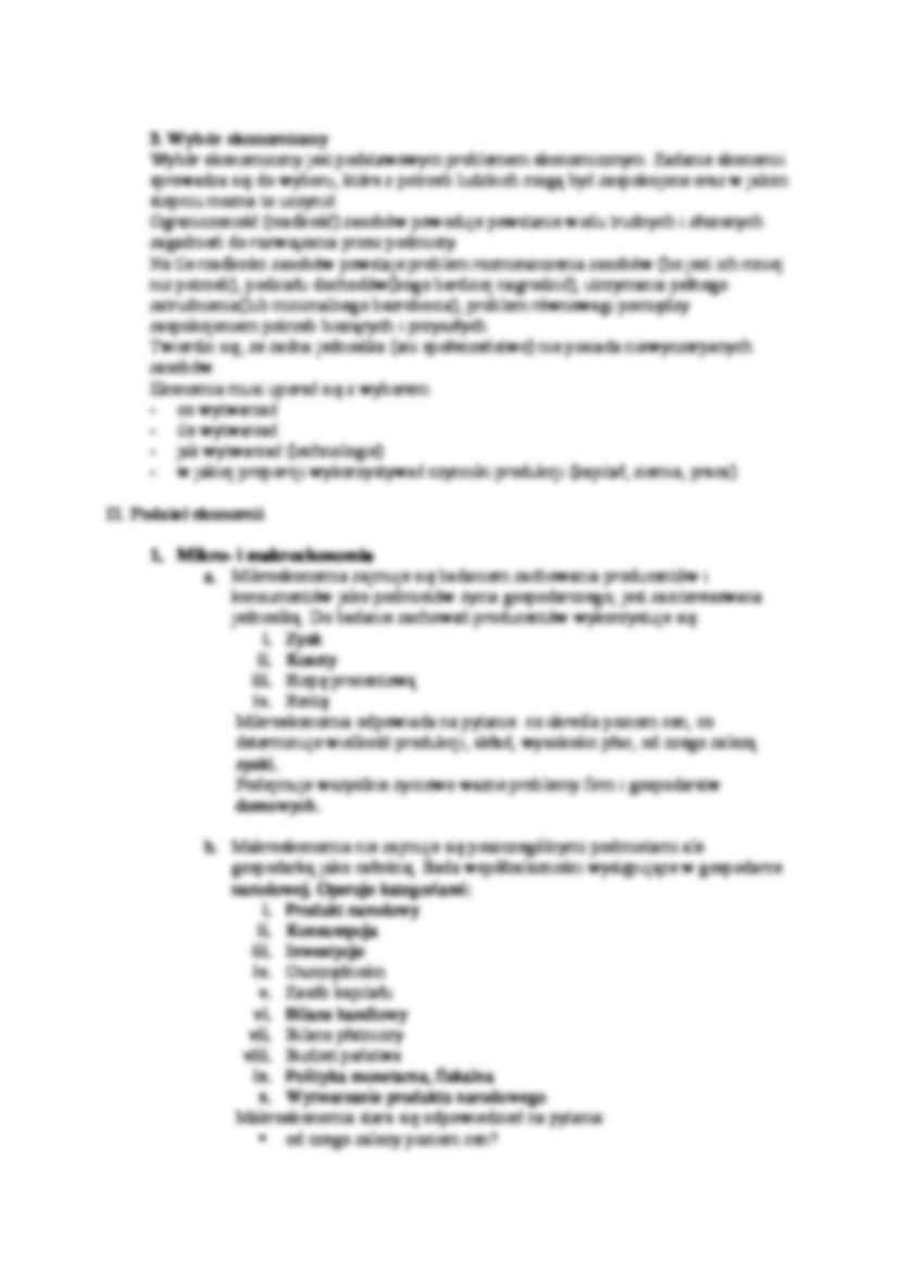 Wykład - Wprowadzenie do ekonomii - strona 2