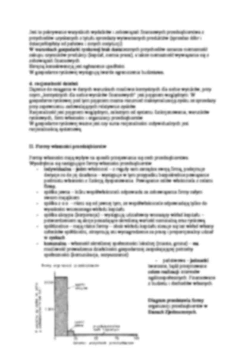 Wykład - Przedsiębiorstwo w gospodarce rynkowej - strona 2