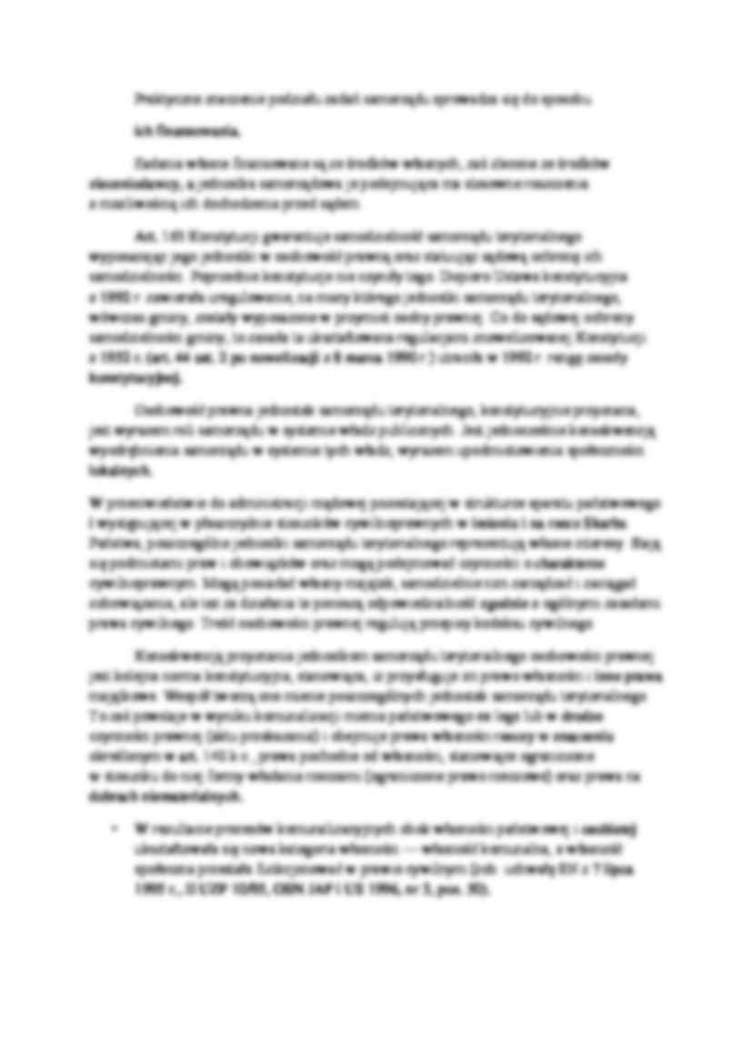 Wykład - definicje samorządu terytorialnego - strona 3