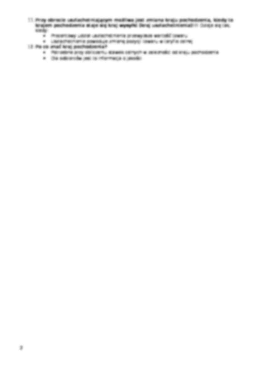 Wykład - syllabus z przedmiotu - strona 2