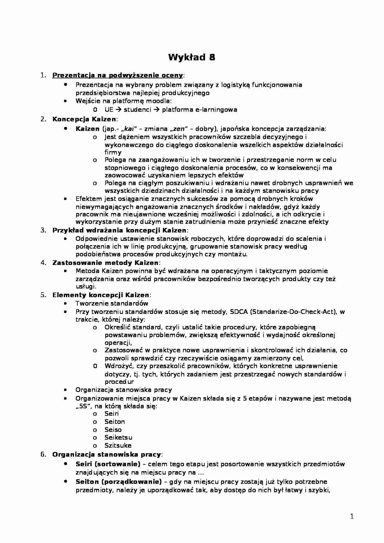 Wykład - platforma Moodla - strona 1