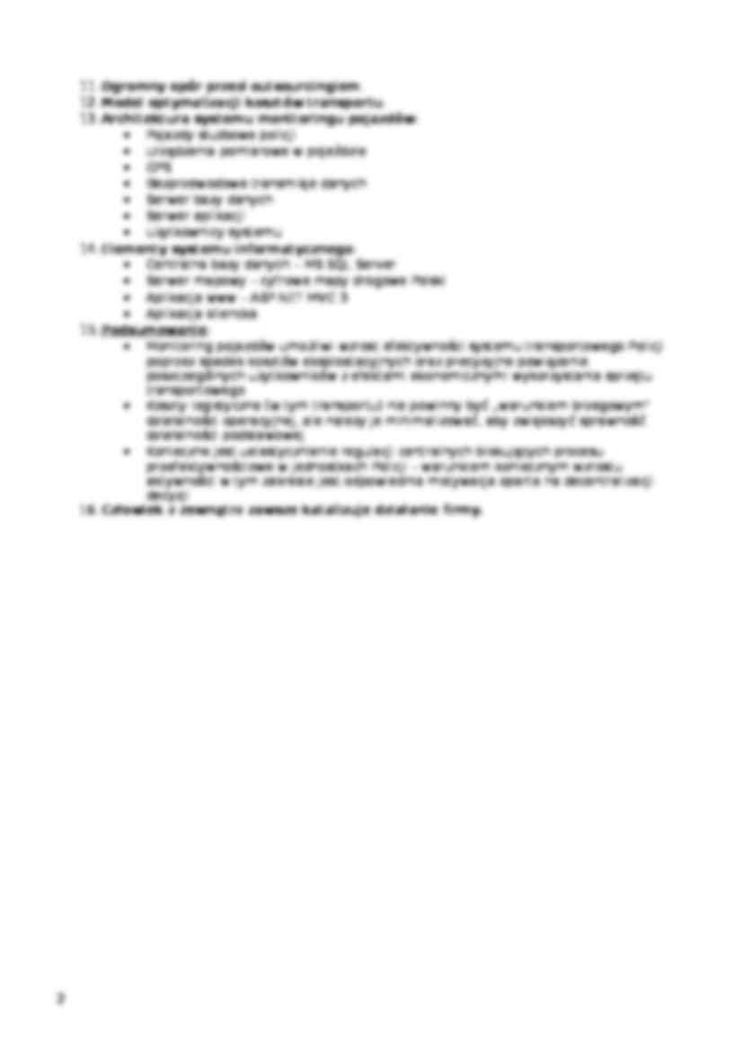 Wykład - Logistyka w policji - strona 2