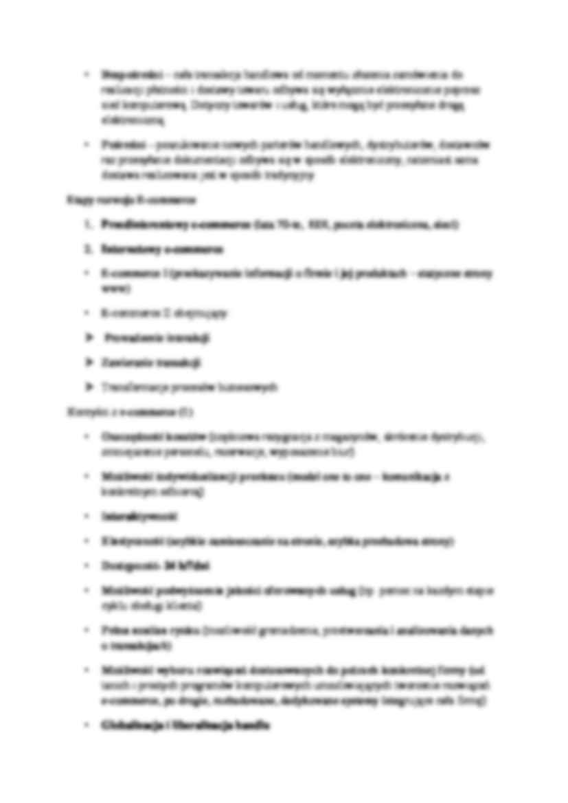 Wykład - Strategie i modele gospodarki elektronicznej - strona 2