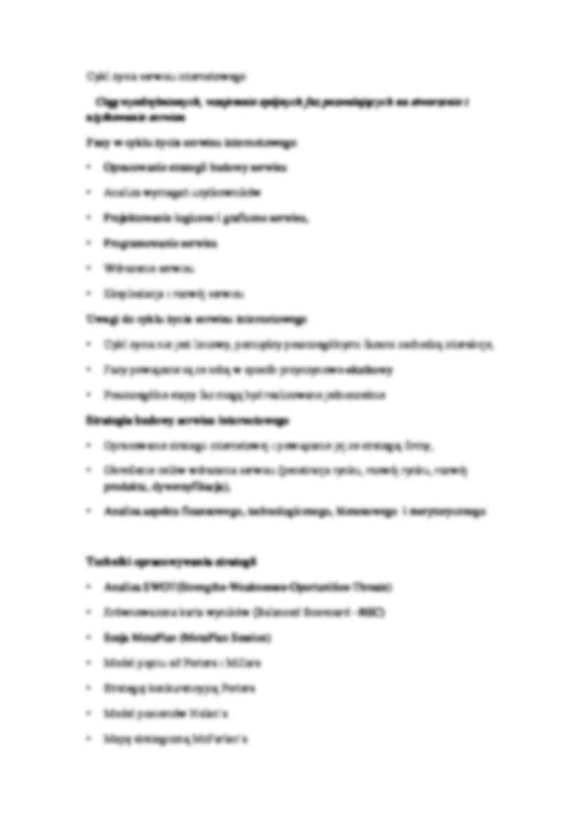 Wykład - Metody do badania i oceny jakości serwisów internetowych - strona 2