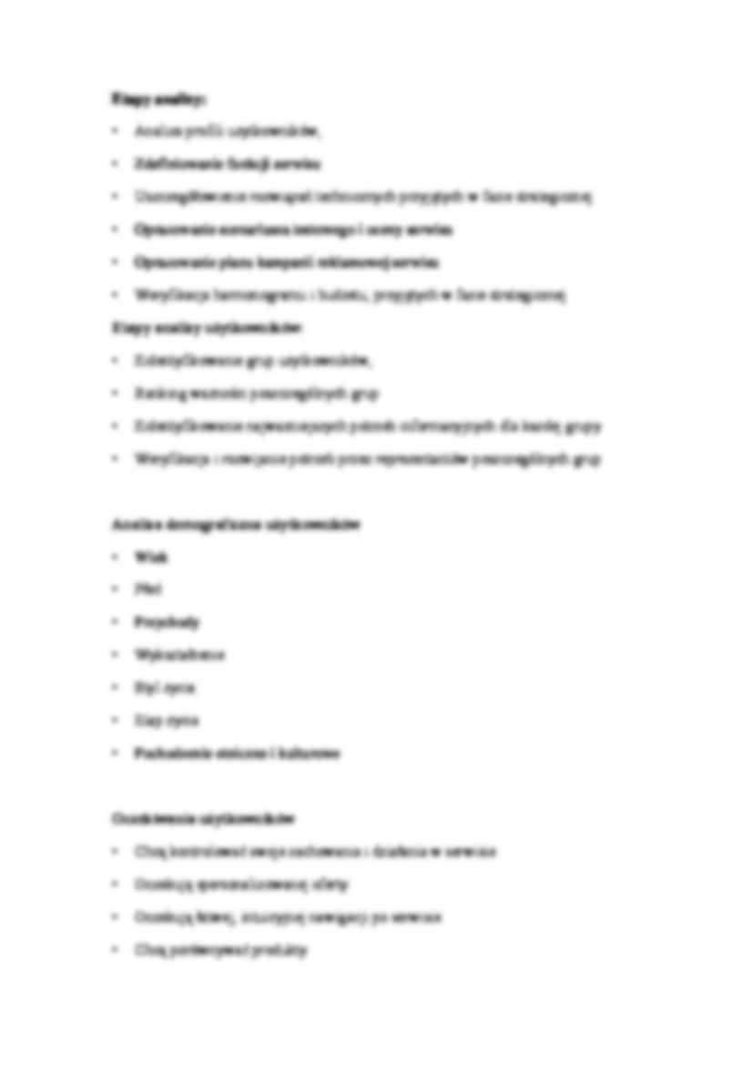 Wykład - Analiza SWOT - strona 2