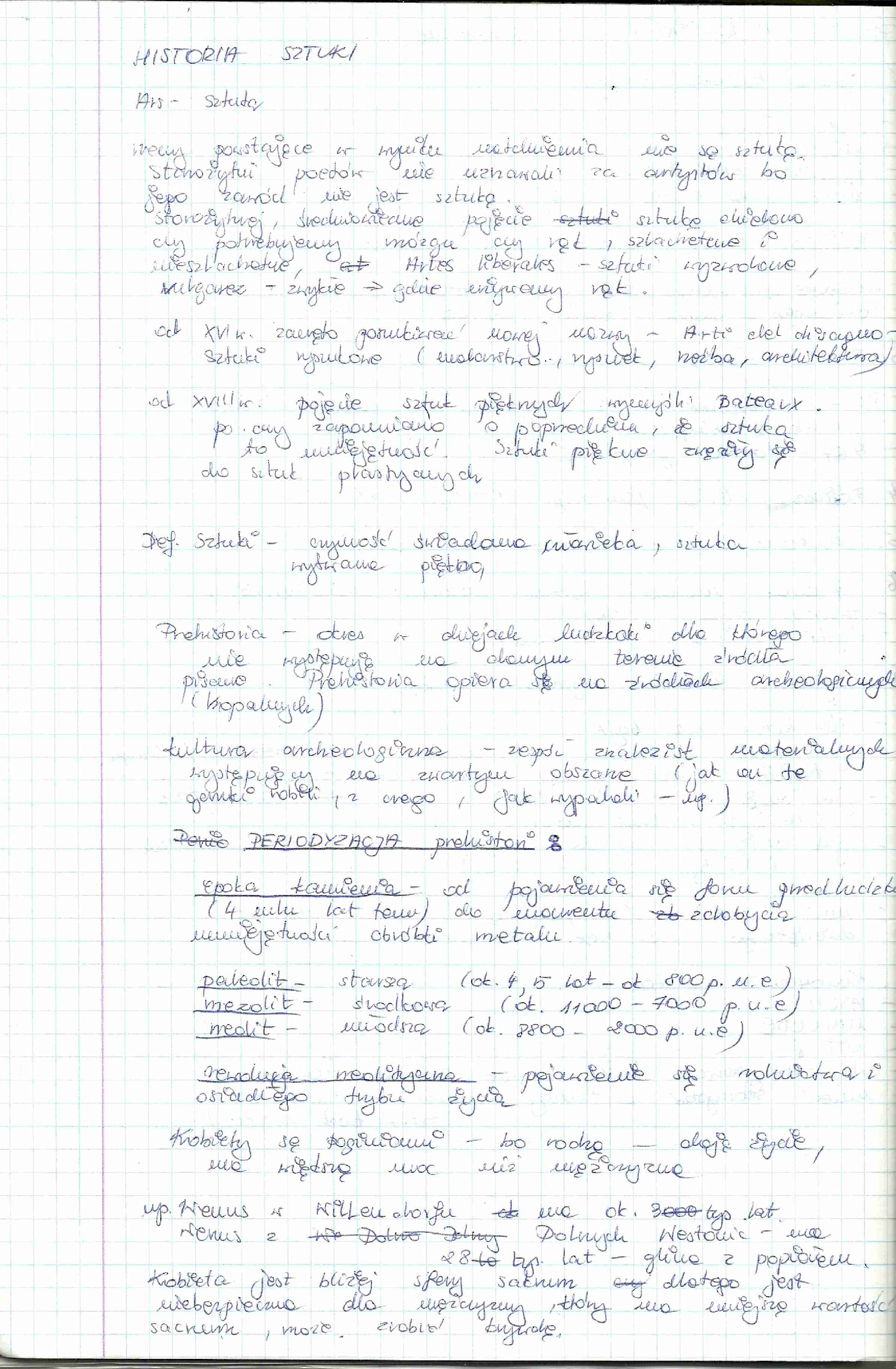 Historia Sztuki - ARS - wykłady - strona 1