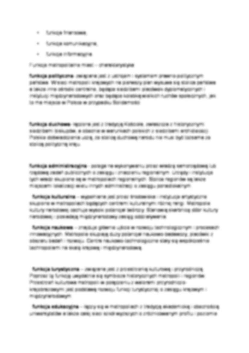 Wykład - Typy funkcjonalne osiedli - strona 2