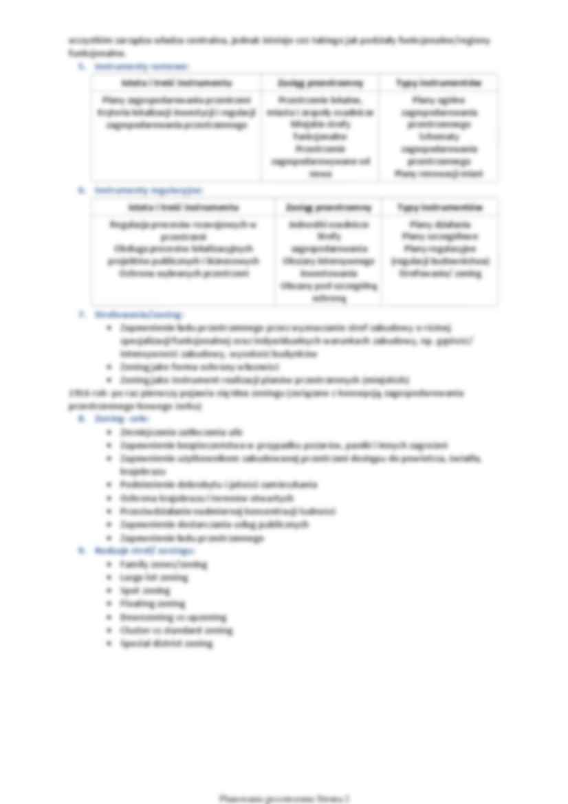 Wykład - planowanie przestrzenne jako instrument polityki lokalnej - strona 2