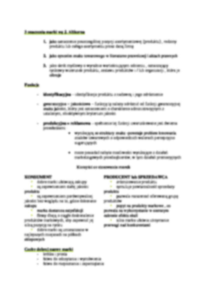 Wykład - cechy rynku produktów konsumpcyjnych - strona 3