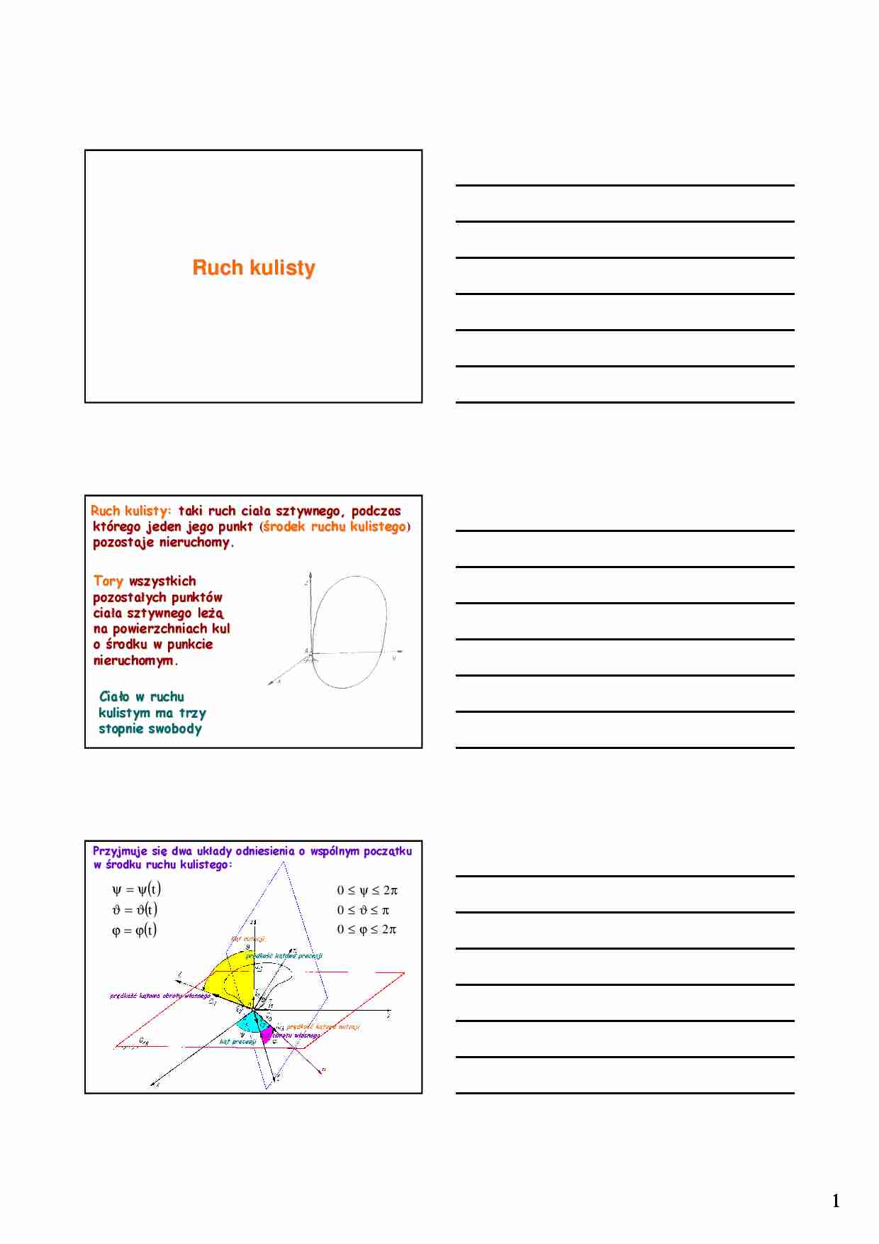 Ruch kulisty - wykład - strona 1