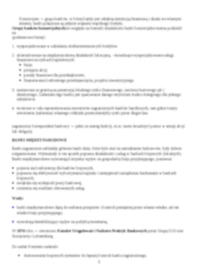 Finanse międzynarodowe - wykład  - strona 2