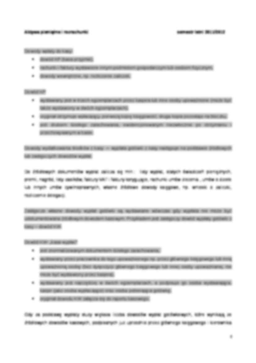 Obrót gotówkowy - charakterystyka - strona 3