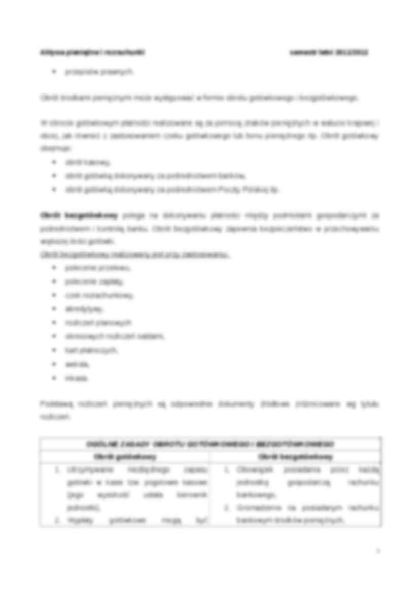 Pojęcie aktywów pieniężnych-opracowanie - strona 3