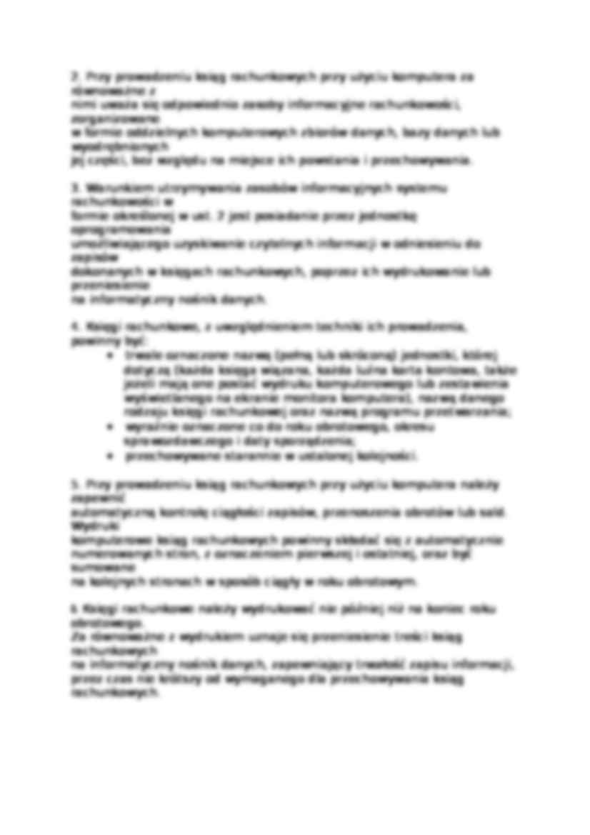 Polityka rachunkowości małych i średnich przedsiębiorców-opracowanie - strona 2