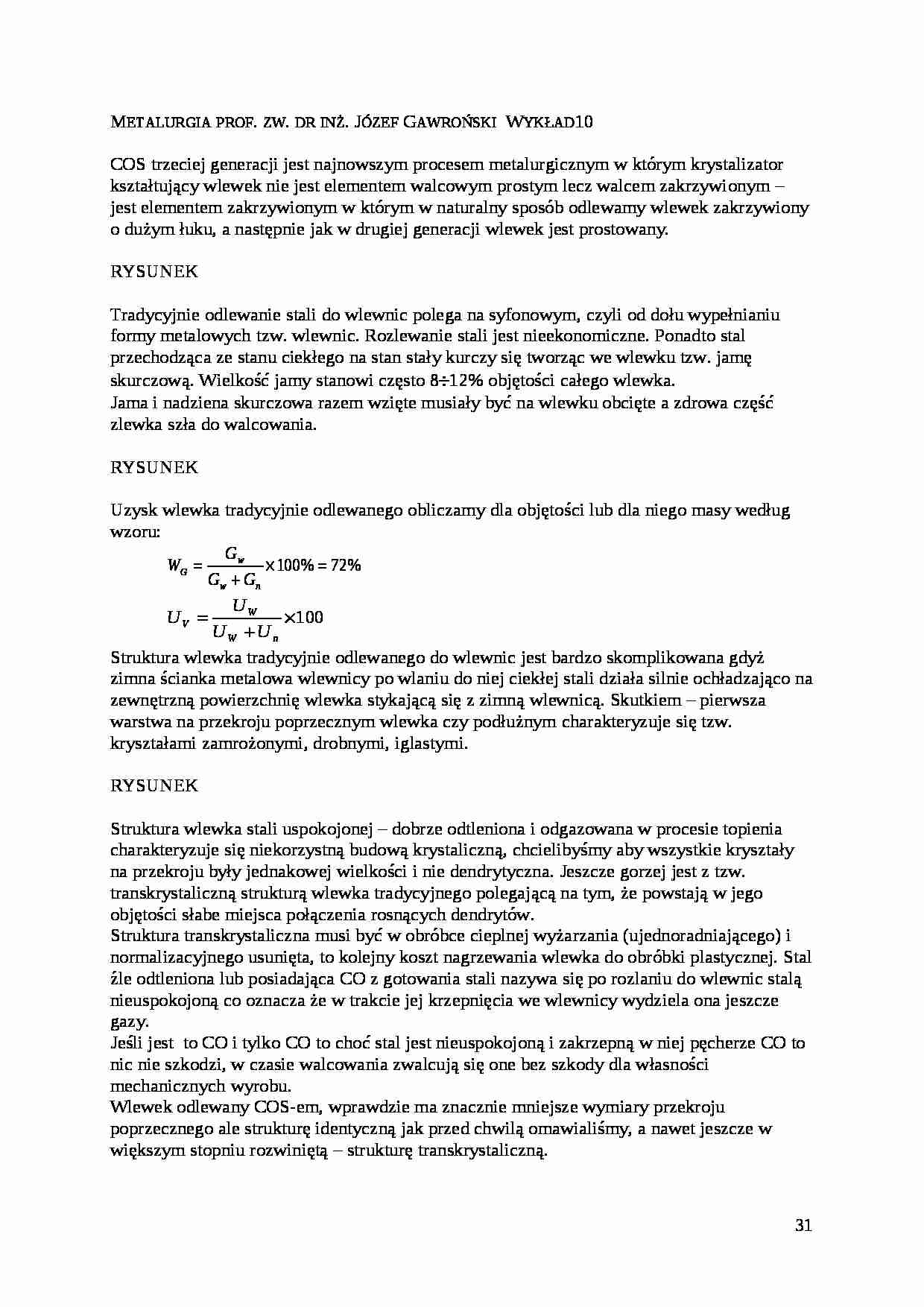 Metalurgia- ykład 10 - strona 1