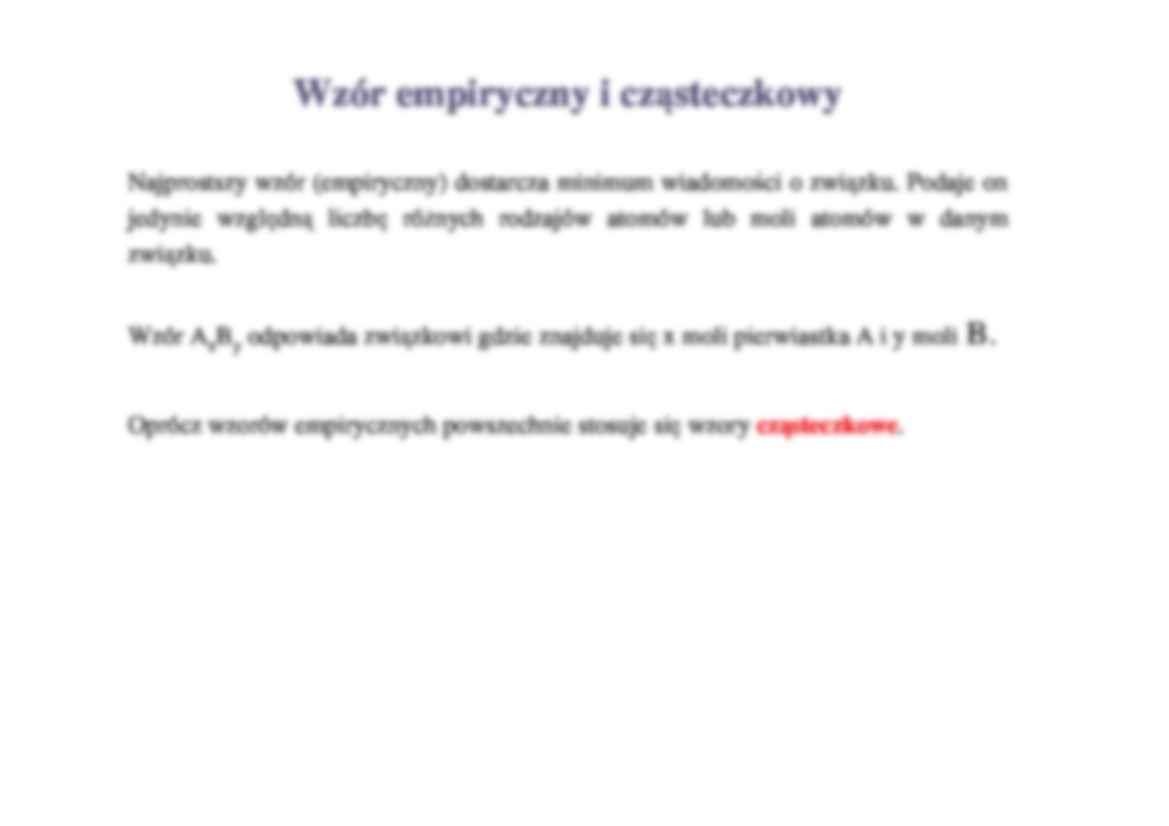 Chemia- wykład 1 - mol - strona 3