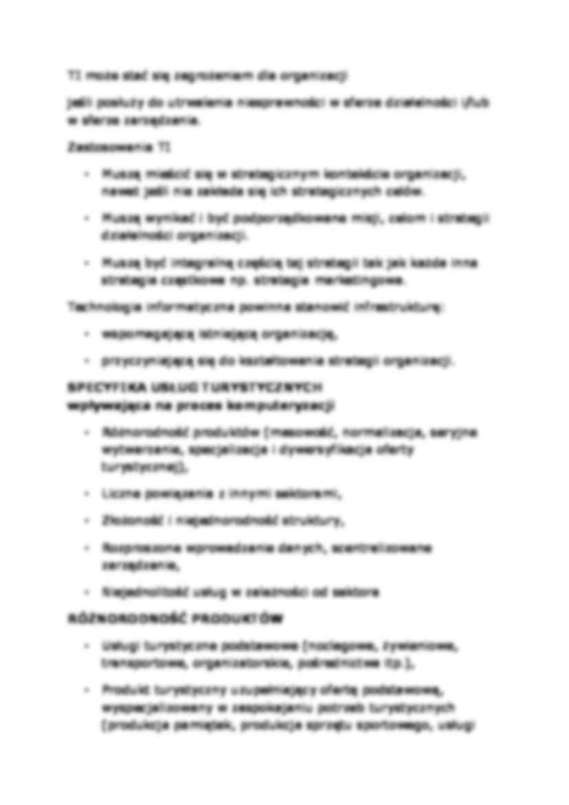 Internet w turystyce- wykład 4 - strona 2