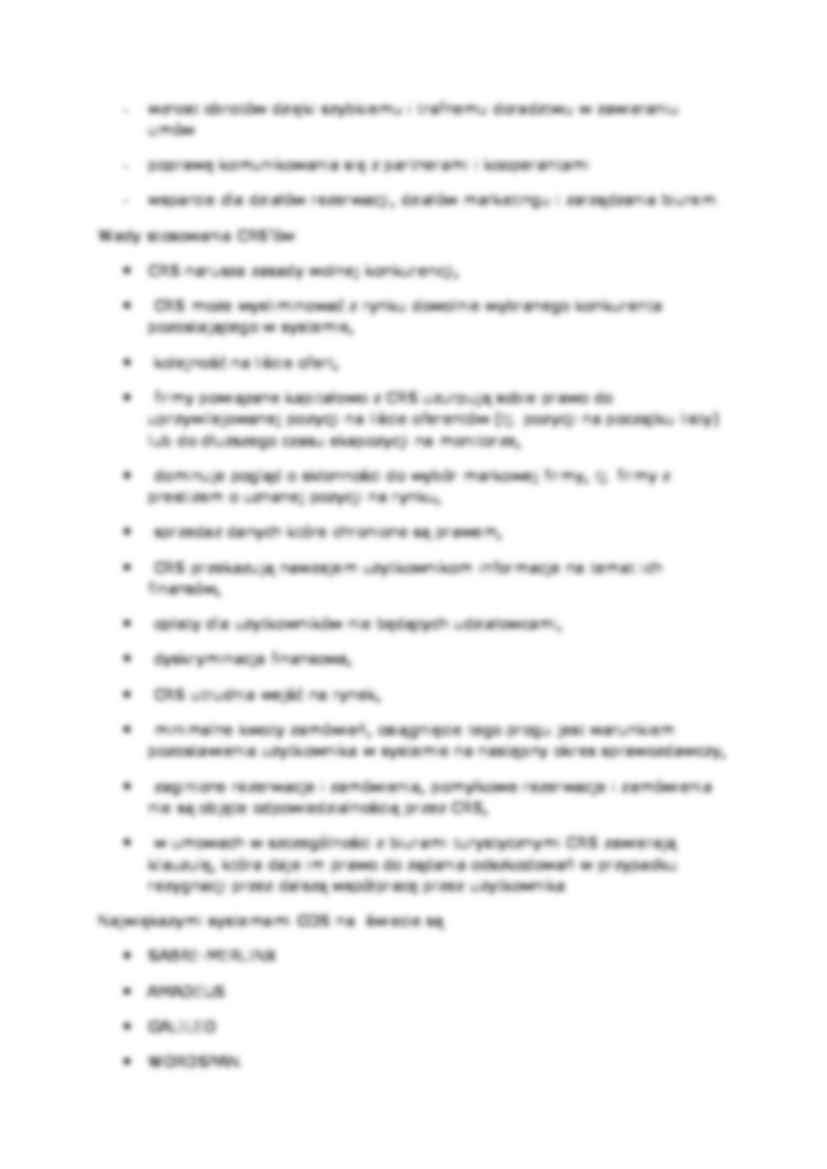 Internet w turystyce- wykład 10 - strona 2