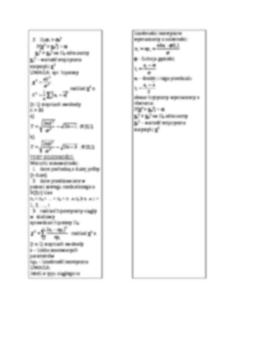Hipotezy statystyczne- opracowanie - strona 3