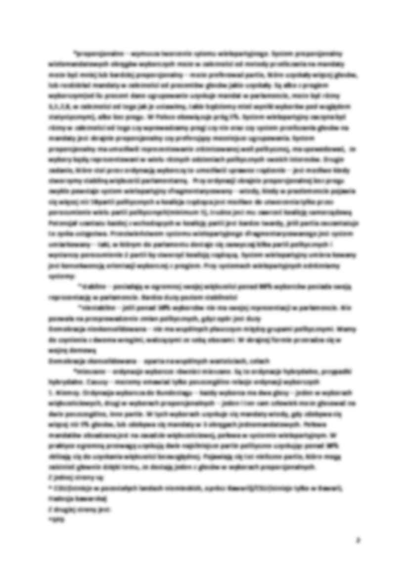 Systemy partyjne- Wykład - strona 2