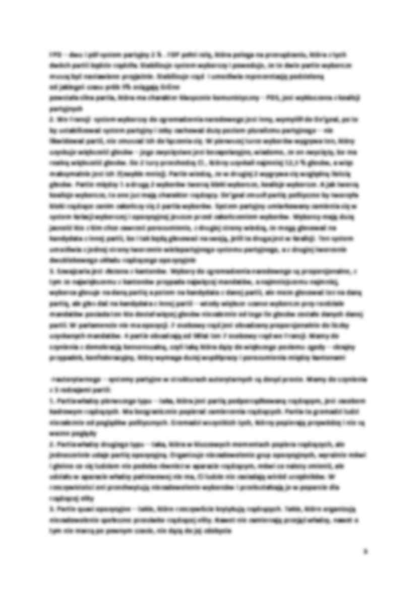 Systemy partyjne- Wykład - strona 3