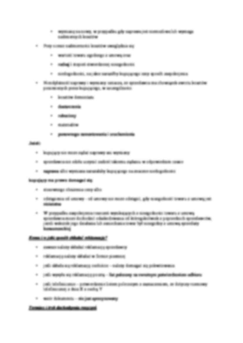 Ochrona interesów konsumenta- wykład 7 - strona 3