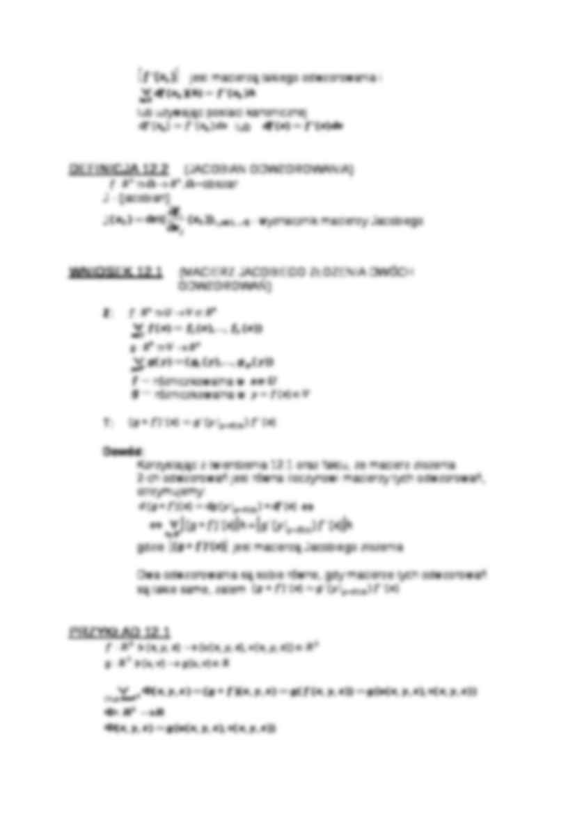 Różniczka założenia dwóch odwzorowań- wykład 12 - strona 3