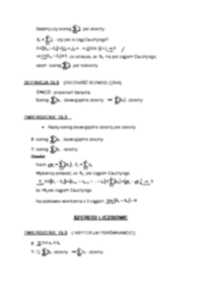 Szeregi- wykład 15 - strona 2